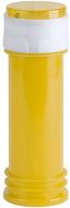 Saippuakuplat Bujass bubble bottle, keltainen liikelahja logopainatuksella