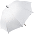 Sateenvarjo CreaRain Eight RPET custom umbrella, valkoinen, ruskea lisäkuva 1