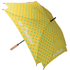 Sateenvarjo CreaRain Square RPET custom umbrella, valkoinen, ruskea lisäkuva 5