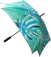Sateenvarjo CreaRain Square custom umbrella, valkoinen liikelahja logopainatuksella