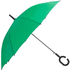 Sateenvarjo Halrum umbrella, vihreä liikelahja logopainatuksella