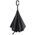 Sateenvarjo Hamfrey reversible umbrella, musta liikelahja logopainatuksella