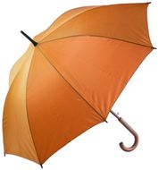 Sateenvarjo Henderson automatic umbrella, oranssi liikelahja logopainatuksella