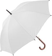Sateenvarjo Henderson automatic umbrella, valkoinen liikelahja logopainatuksella