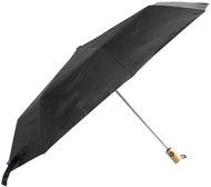 Sateenvarjo Keitty RPET umbrella, musta liikelahja logopainatuksella
