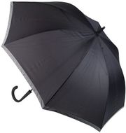 Sateenvarjo Nimbos umbrella, musta liikelahja logopainatuksella