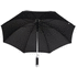 Sateenvarjo Nuages umbrella, musta liikelahja logopainatuksella
