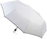 Sateenvarjo Nubila umbrella, valkoinen liikelahja logopainatuksella