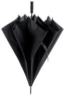 Sateenvarjo Panan XL umbrella, musta liikelahja logopainatuksella