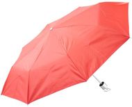 Sateenvarjo Susan umbrella, hopea, punainen liikelahja logopainatuksella