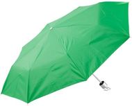 Sateenvarjo Susan umbrella, hopea, vihreä liikelahja logopainatuksella