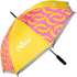 Sateenvarjo, heijastavat nauhat CreaRain Reflect custom reflective umbrella, valkoinen lisäkuva 6