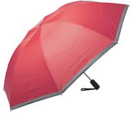 Sateenvarjo, heijastavat nauhat Thunder reflective umbrella, punainen liikelahja logopainatuksella