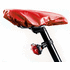 Satulan peite Trax bicycle seat cover, punainen lisäkuva 1
