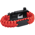 Seikkailusetti Kupra survival bracelet, musta, punainen lisäkuva 3
