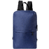 Selkäreppu Bronul RPET backpack, tummansininen liikelahja logopainatuksella