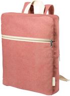 Selkäreppu Nidoran cotton backpack, punainen liikelahja logopainatuksella