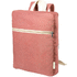 Selkäreppu Nidoran cotton backpack, punainen liikelahja logopainatuksella