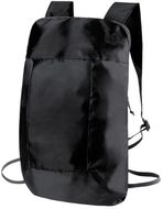 Selkäreppu Signal foldable backpack, musta liikelahja logopainatuksella