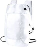 Selkäreppu Signal foldable backpack, valkoinen liikelahja logopainatuksella
