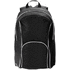 Selkäreppu Yondix backpack, musta liikelahja logopainatuksella