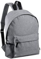 Selkäreppu Caldy RPET backpack, harmaa-tuhka liikelahja logopainatuksella