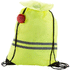 Selkäreppu Carrylight reflective bag, neon-keltainen lisäkuva 3