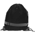 Selkäreppu Lemap reflective drawstring bag, musta lisäkuva 1