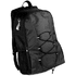 Selkäreppu Lendross backpack, musta liikelahja logopainatuksella