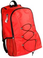 Selkäreppu Lendross backpack, punainen liikelahja logopainatuksella