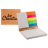 Siirrettävä kirjanmerkki CreaStick Combo Plus Eco custom sticky notepad, luonnollinen liikelahja logopainatuksella