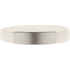Silikoniranneke Platty wristband, valkoinen liikelahja logopainatuksella