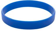 Silikoniranneke Wristy silicone wristband, sininen liikelahja logopainatuksella