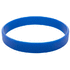 Silikoniranneke Wristy silicone wristband, sininen liikelahja logopainatuksella
