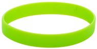 Silikoniranneke Wristy silicone wristband, vihreä liikelahja logopainatuksella