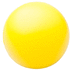 Stressipallo Pelota antistress ball, keltainen liikelahja logopainatuksella