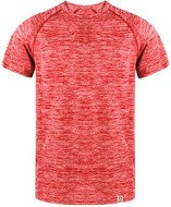 T-paita, punainen liikelahja logopainatuksella