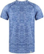 T-paita, sininen liikelahja logopainatuksella
