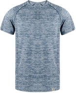 T-paita, tummansininen liikelahja logopainatuksella
