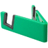 Tablettiteline Laxo mobile holder, musta, vihreä liikelahja logopainatuksella