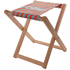 Taittuva tuoli/palli Nissi custom beach stool, valkoinen liikelahja logopainatuksella
