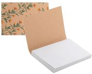 Tarttuva paperinippu CreaStick Note S Eco custom sticky notepad, luonnollinen liikelahja logopainatuksella