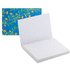 Tarttuva paperinippu CreaStick Note S custom sticky notepad, valkoinen liikelahja logopainatuksella