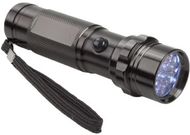 Taskulamppu Everwood flashlight, musta liikelahja logopainatuksella