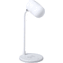 Taustavalo Lerex multifunctional desk lamp, valkoinen liikelahja logopainatuksella