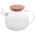 Teekannu Tendina glass teapot, luonnollinen, läpinäkyvä liikelahja logopainatuksella