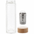 Termospullo Andina glass thermo bottle, luonnollinen, läpinäkyvä lisäkuva 2