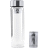Termospullo Bekins glass thermo bottle, hopea, läpinäkyvä lisäkuva 1