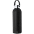 Termospullo Breidy vacuum flask, musta liikelahja logopainatuksella