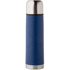 Termospullo Geisha vacuum flask, sininen liikelahja logopainatuksella